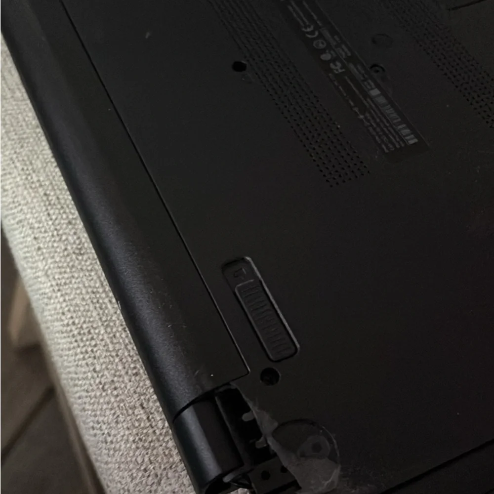 HP Red and Black Laptop with Full Keyboard and Modern Design
